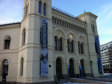 Images of Nobel Peace Prize events in Oslo Norway December 2012