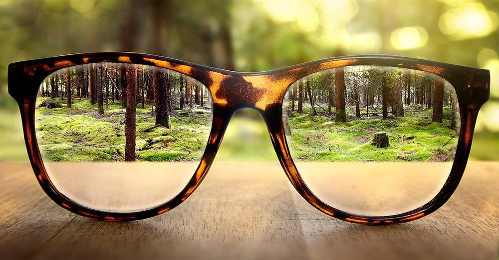 What is Short Sighted vision?