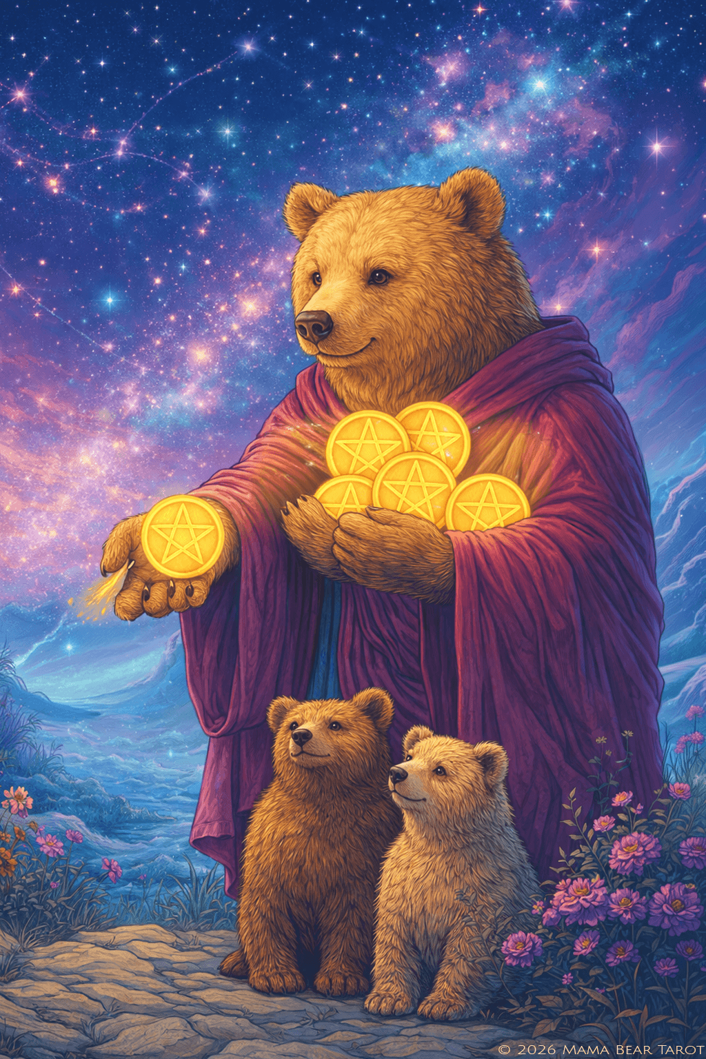 Six of Pentacles Six of Pentacles