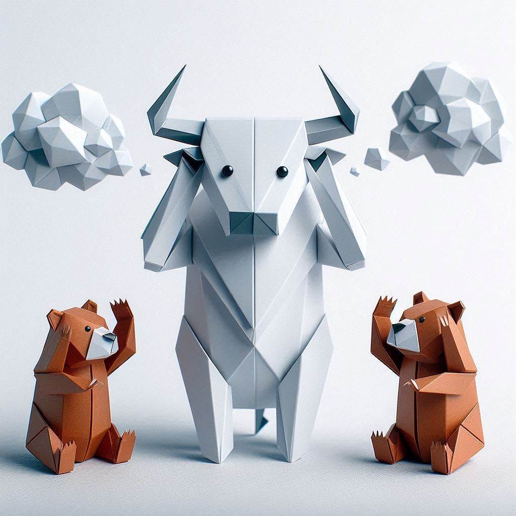 Bull ignores bears Bull ignores bears