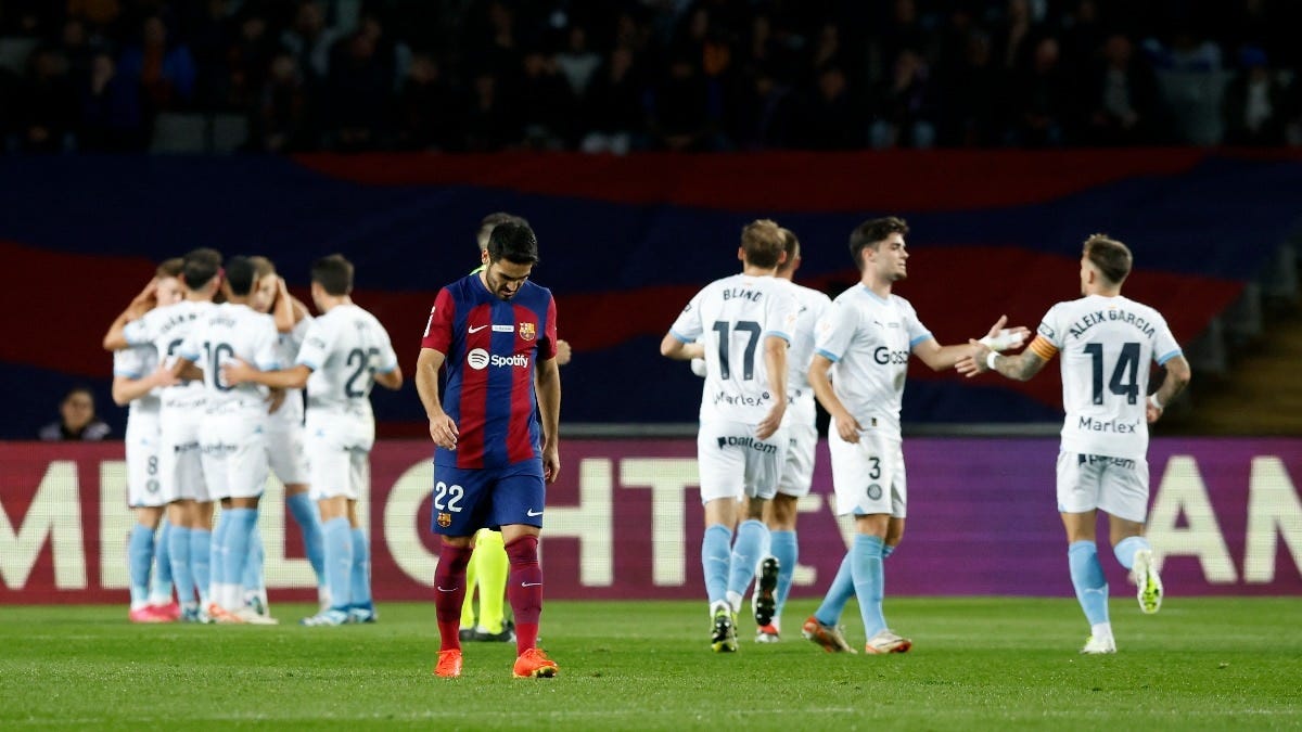 La Liga: Girona stun Barcelona 4-2 to restore lead to top of the table -  India Today