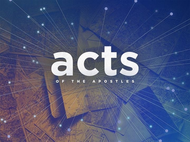 May be an image of text that says 'acts OFTHEAPOSTLES OF THE APOSTLES'