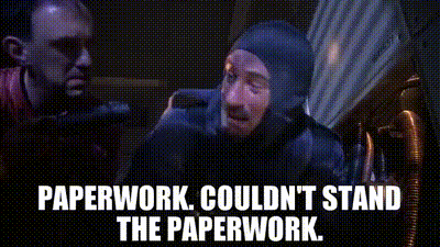 YARN | Paperwork. Couldn't stand the paperwork. | Brazil | Video gifs by  quotes | a9ae531b | 紗