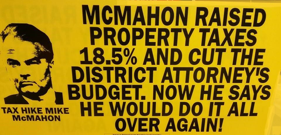 TAX HIKE MIKE MCMAHON