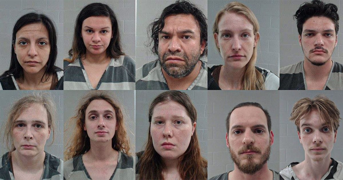 Two alleged members of Antifa were arrested in connection to an attack against an ICE facility near Dallas, Texas, in July 2025. Two alleged members of Antifa were arrested in connection to an attack against an ICE facility near Dallas, Texas, in July 2025.