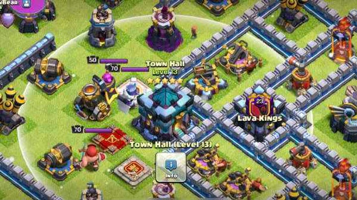 town hall clash of clans