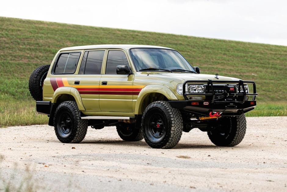 Modified 1994 Toyota Land Cruiser FZJ80 VX-R 5-Speed Modified 1994 Toyota Land Cruiser FZJ80 VX-R 5-Speed