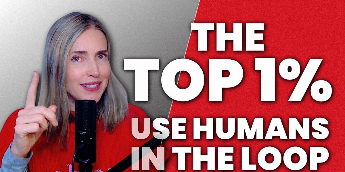 Humans in the Loop Explained - by Heather Baker