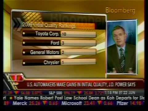 Inside Look - 2009 Initial Quality Study - Bloomberg