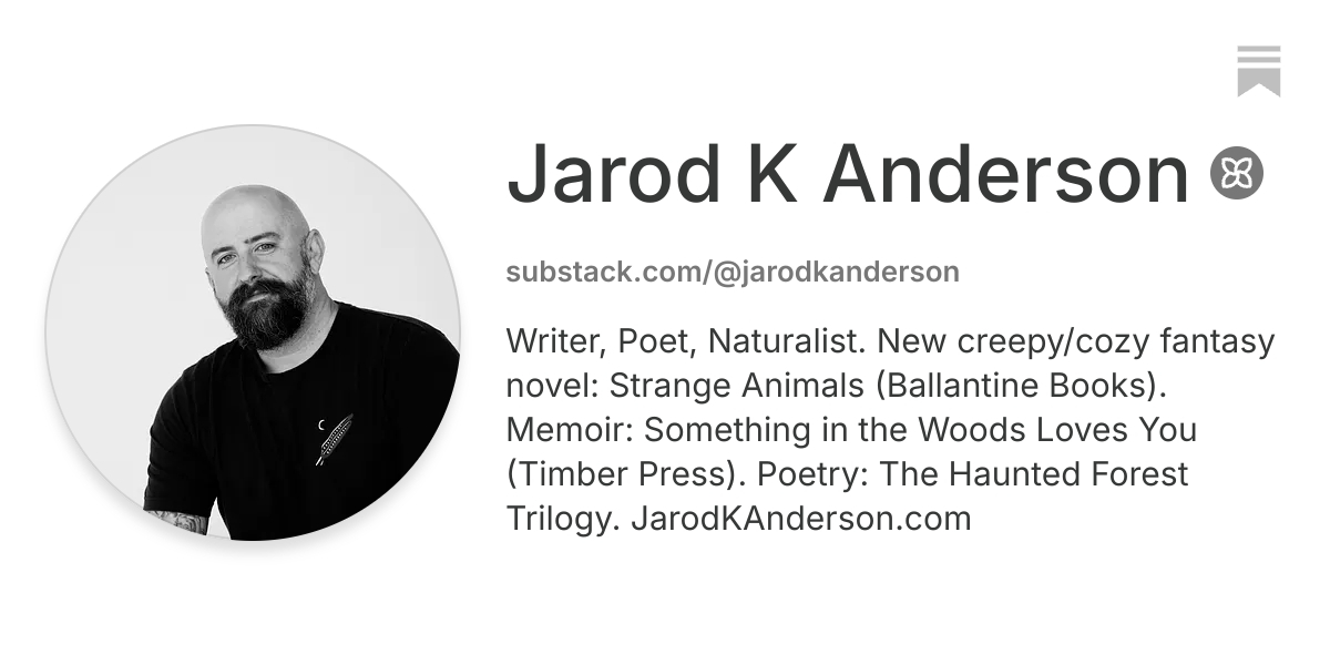 Jarod K Anderson | Substack