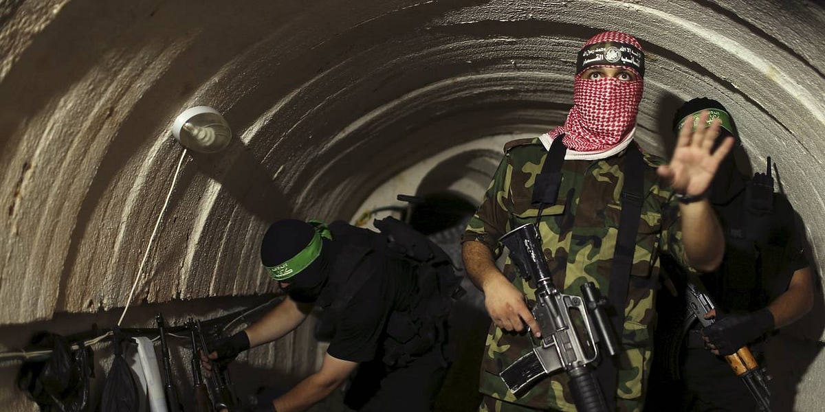 Wait, the media now admits Hamas fights from hospitals and tunnels???