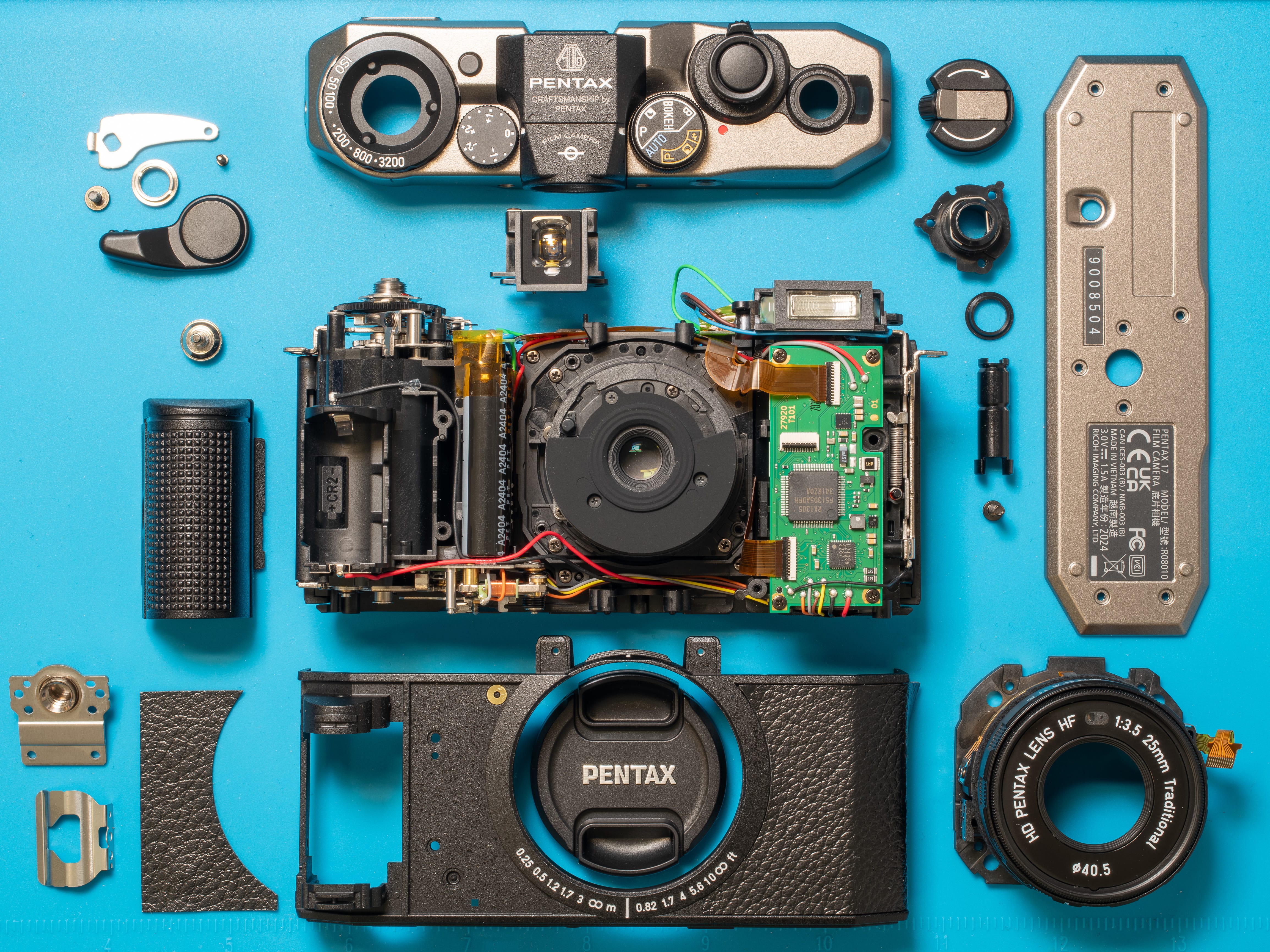 Looking inside the new Pentax 17 - by Evan Dorsky