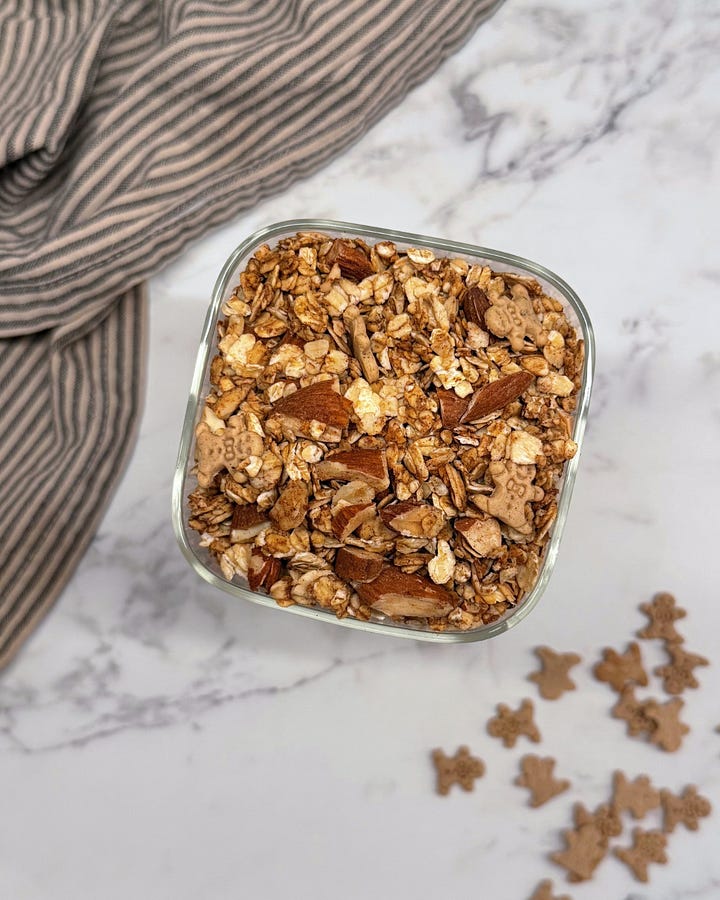 Crunchy Gingerbread Granola – Festive, Spiced, and Homemade