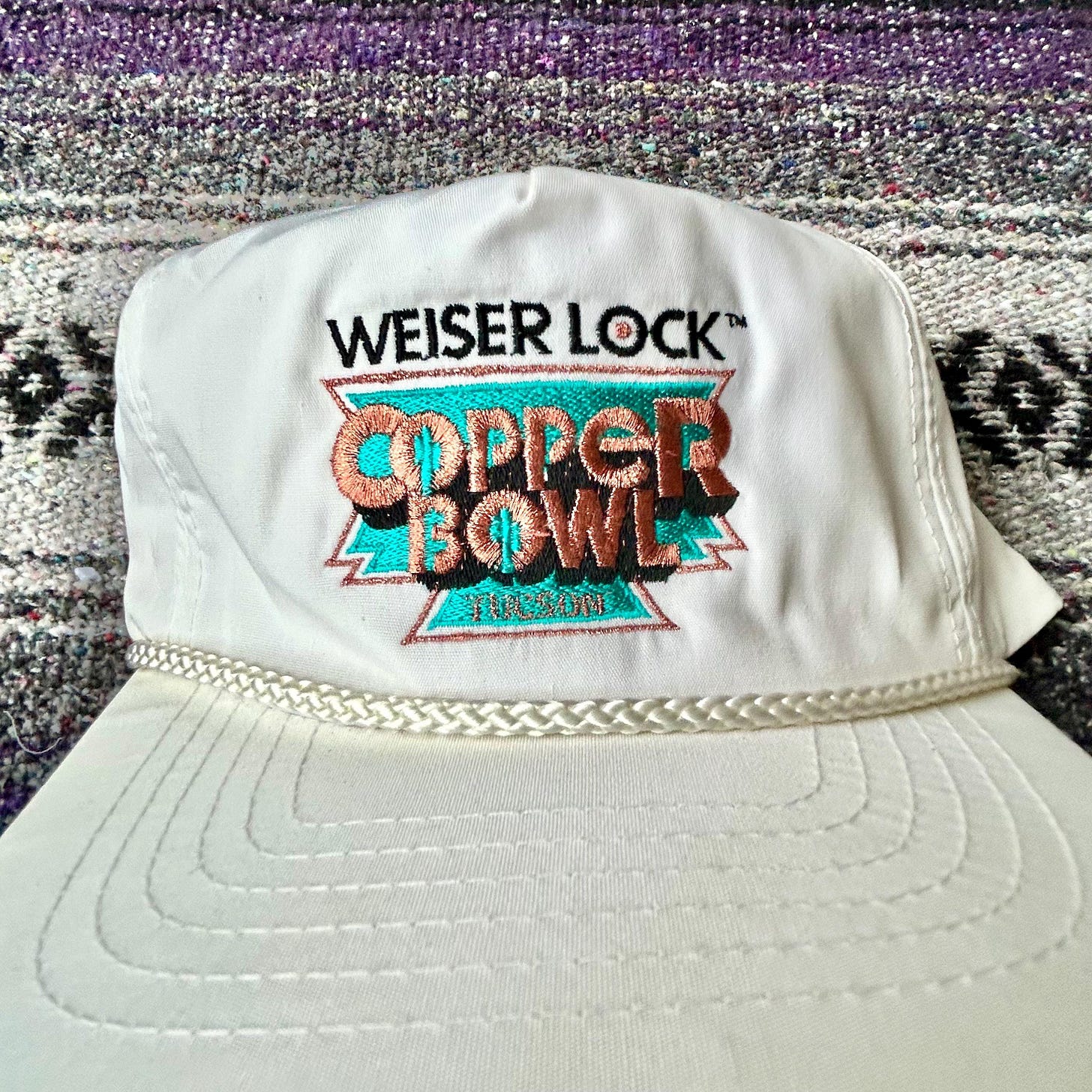 Vintage Weiser Lock Copper Bowl Tucson Hat - Otto Cap Snapback (1997–1998  Era)