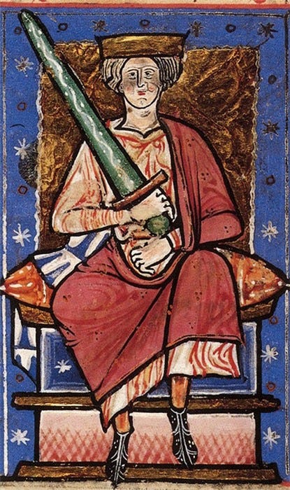 King Aethelraed II Unraed, or Ethelred the Unready 