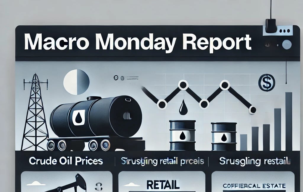 Retail Woes, Oil Slump, and Real Estate Risks - This Week’s Macro Insights