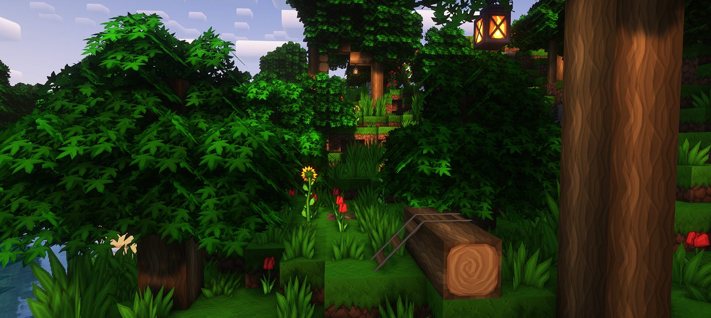 Sapixcraft with Lush Foliage Add-on