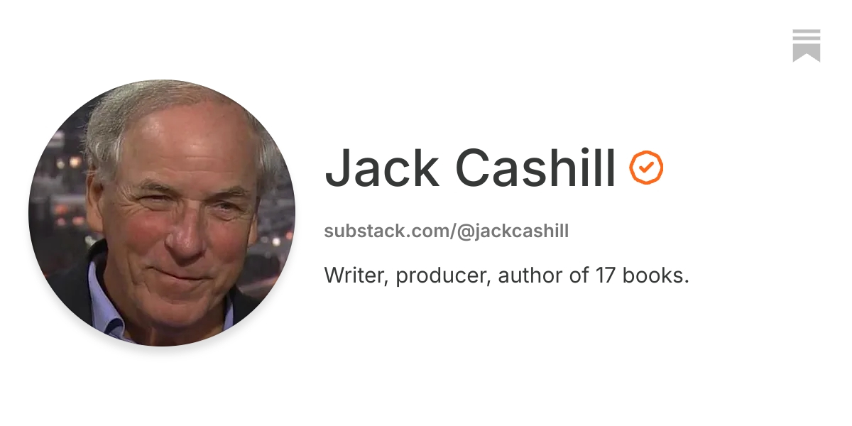 Jack Cashill | Substack