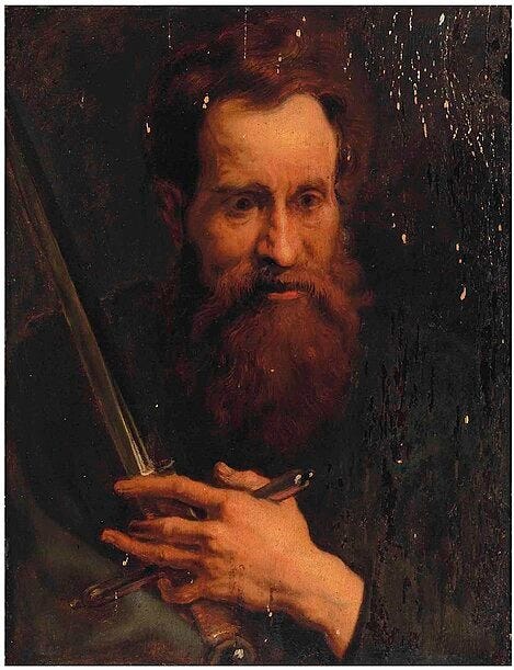 File:Anthony van Dyck studio - Pendants of apostles Saint Paul and Saint Thomas 2014 CKS 01576 0119.jpg