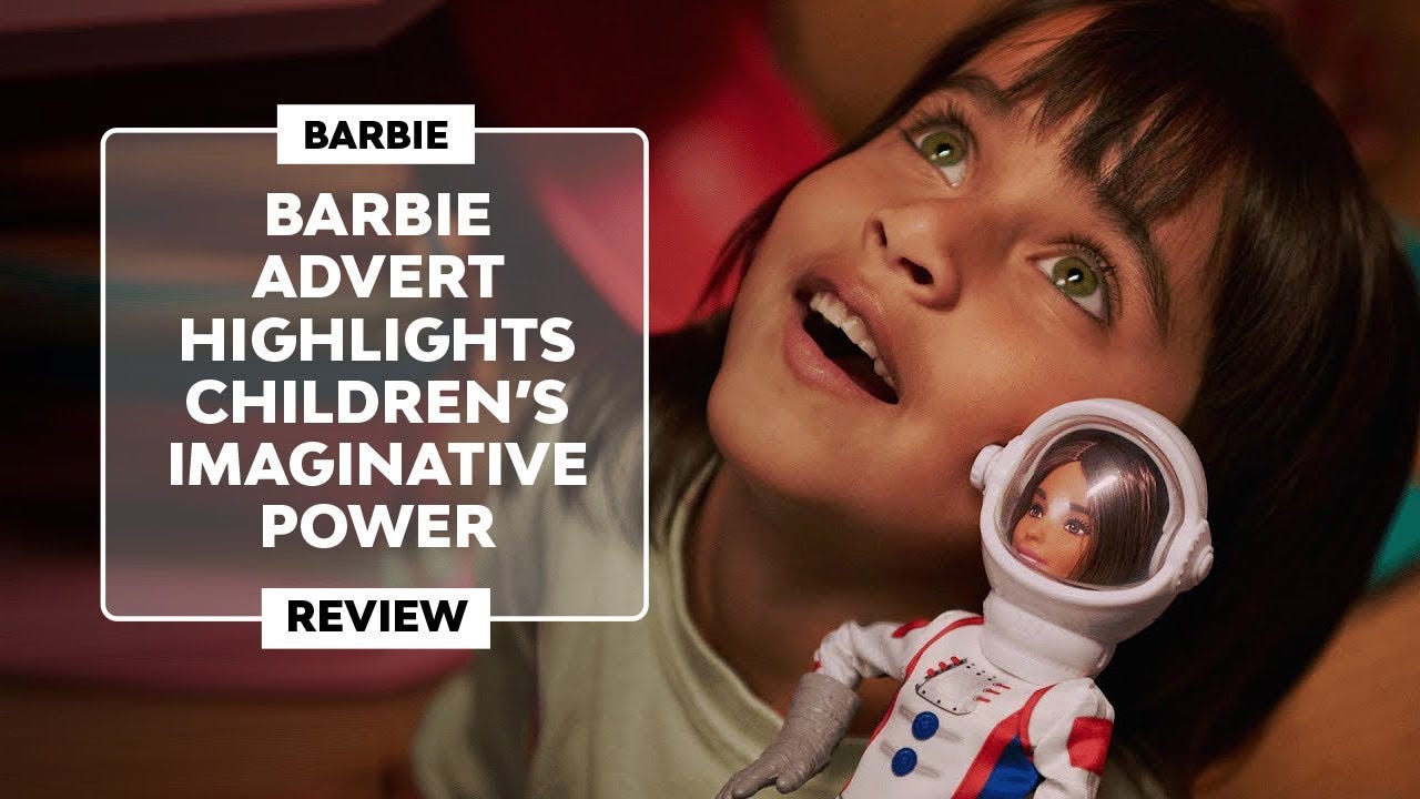 ▷ BARBIE ADVERT highlights CHILDREN'S IMAGINATIVE POWER | "Give Limitless  Possibilities" [2024] - YouTube
