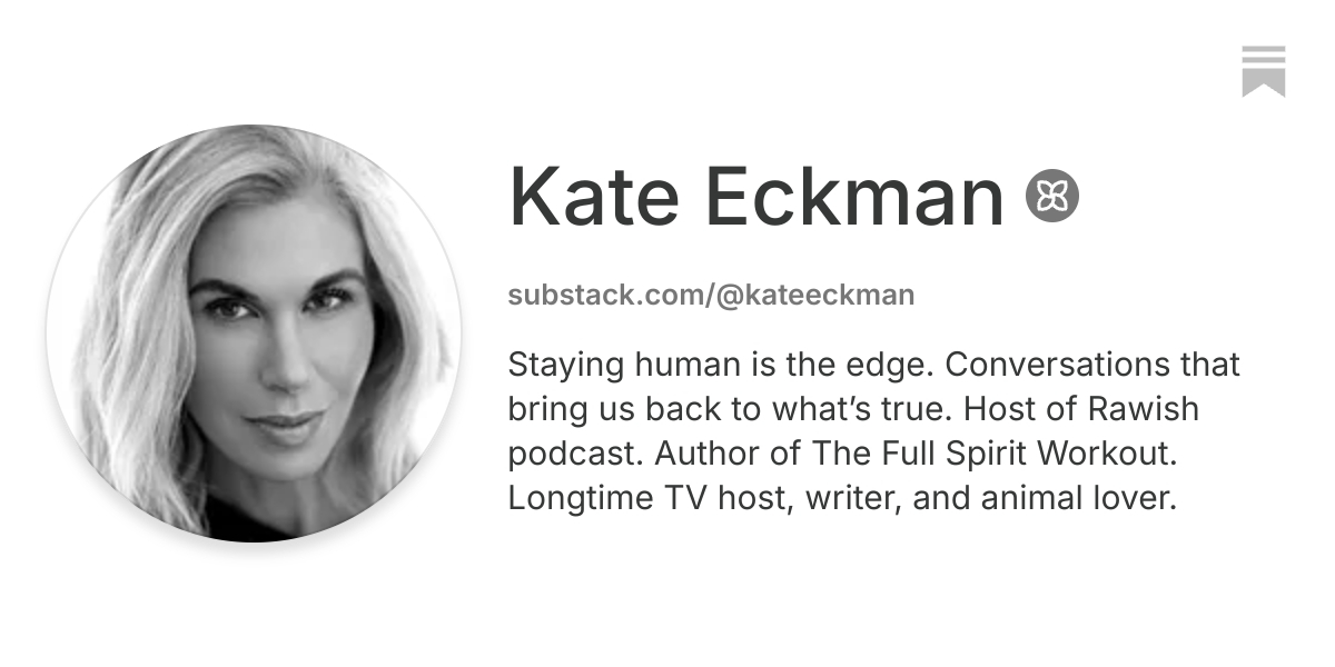 Kate Eckman | Substack