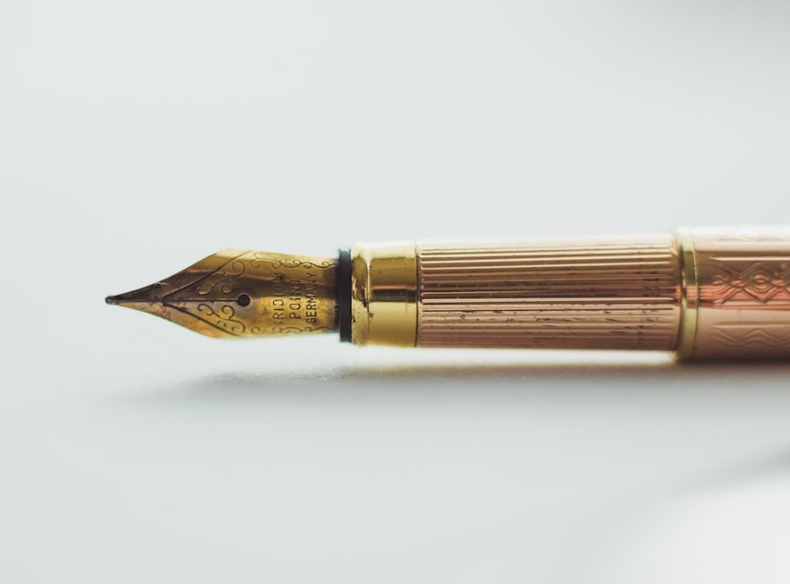 brass quilt pen
