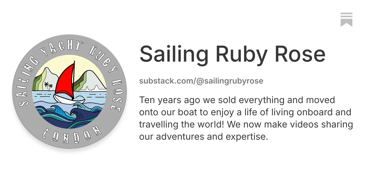 Sailing Ruby Rose | Substack