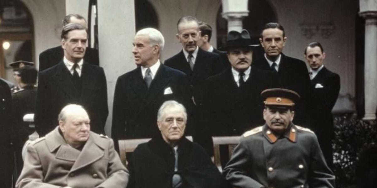 The 'Big Three' at Yalta - by Martin Cherrett