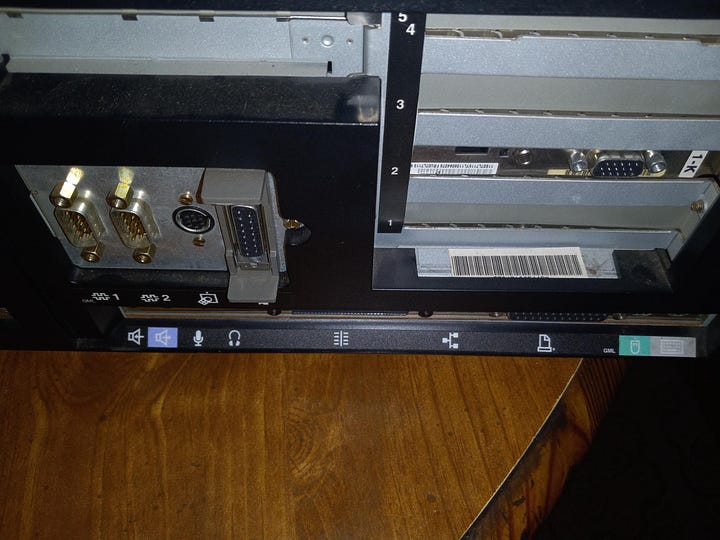 My IBM RS/6000 43P Model 150 workstation