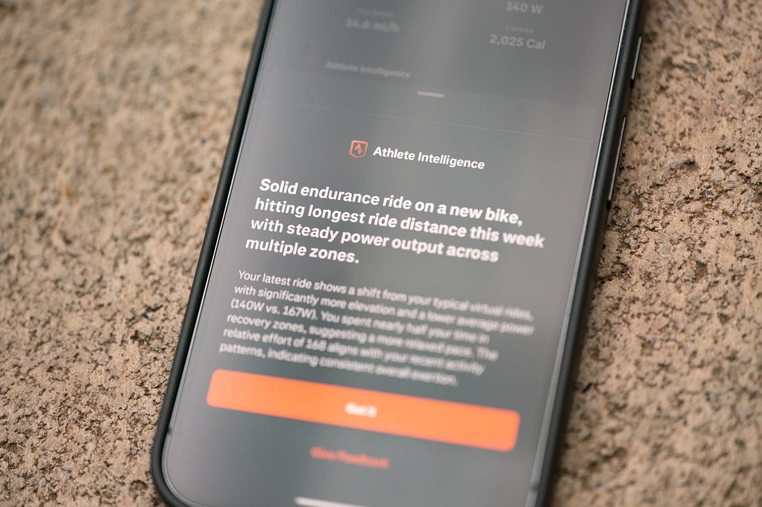 Strava Athlete intelligence