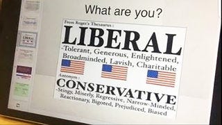 Political meme used in presentation draws ire of Rock Hill parents – WSOC TV