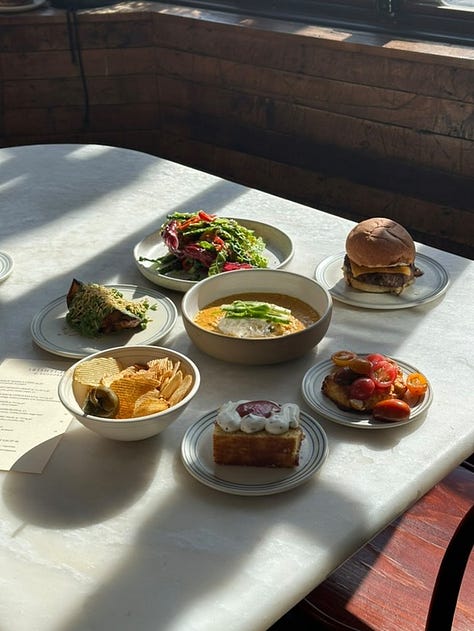 a little taste of srishti's menu at rhodora