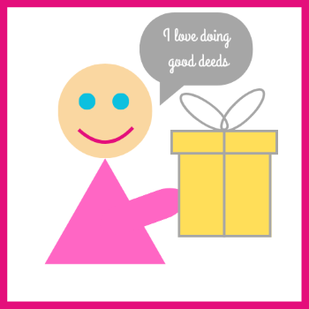 A cartoon of a person holding a gift

AI-generated content may be incorrect.