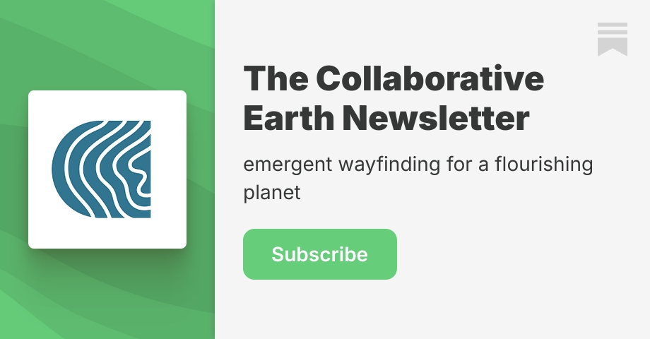 The Collaborative Earth Newsletter | Substack