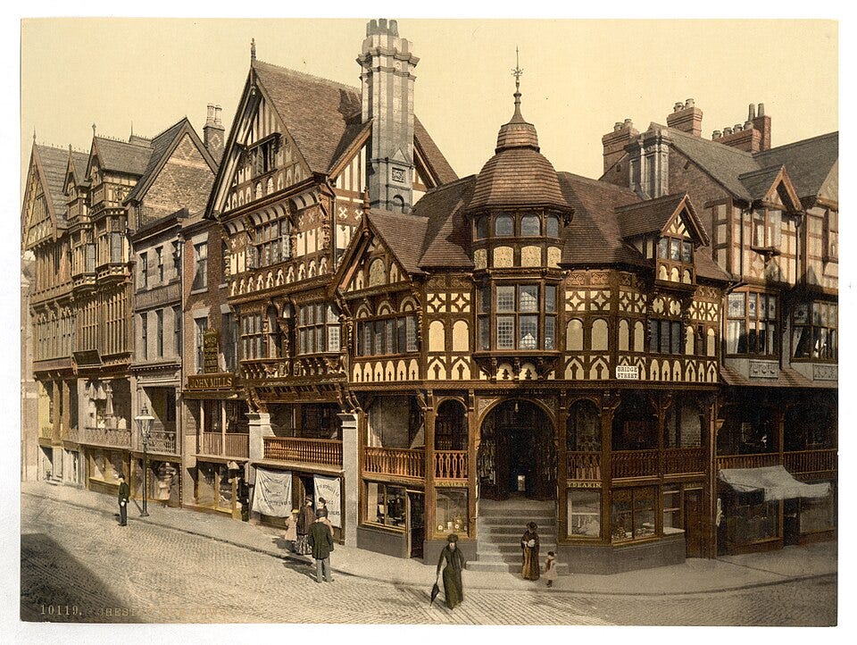 File:The Cross and Rows, Chester, England-LCCN2002696546.jpg