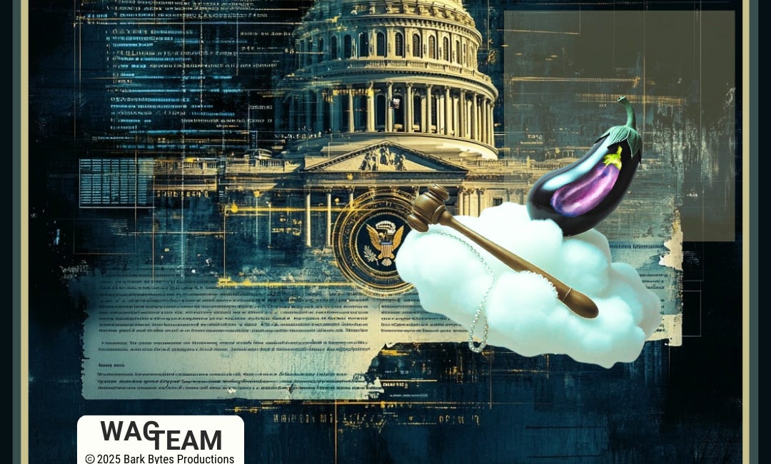 🍆 Congressional Eggplant Emoji (Slide Into Sedition)