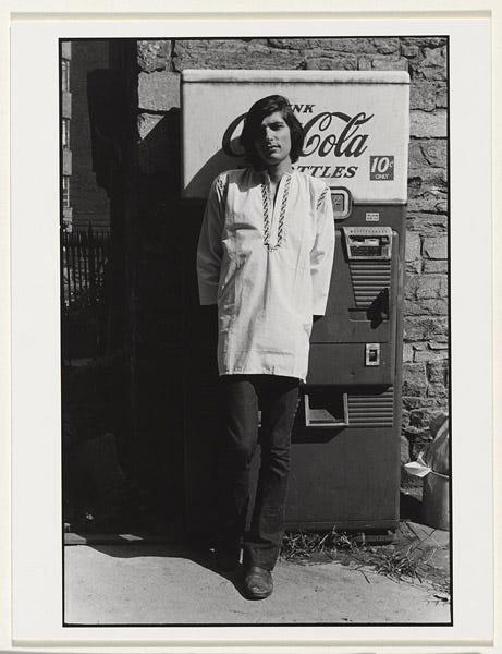Gerard Malanga, (Lewis Warsh)