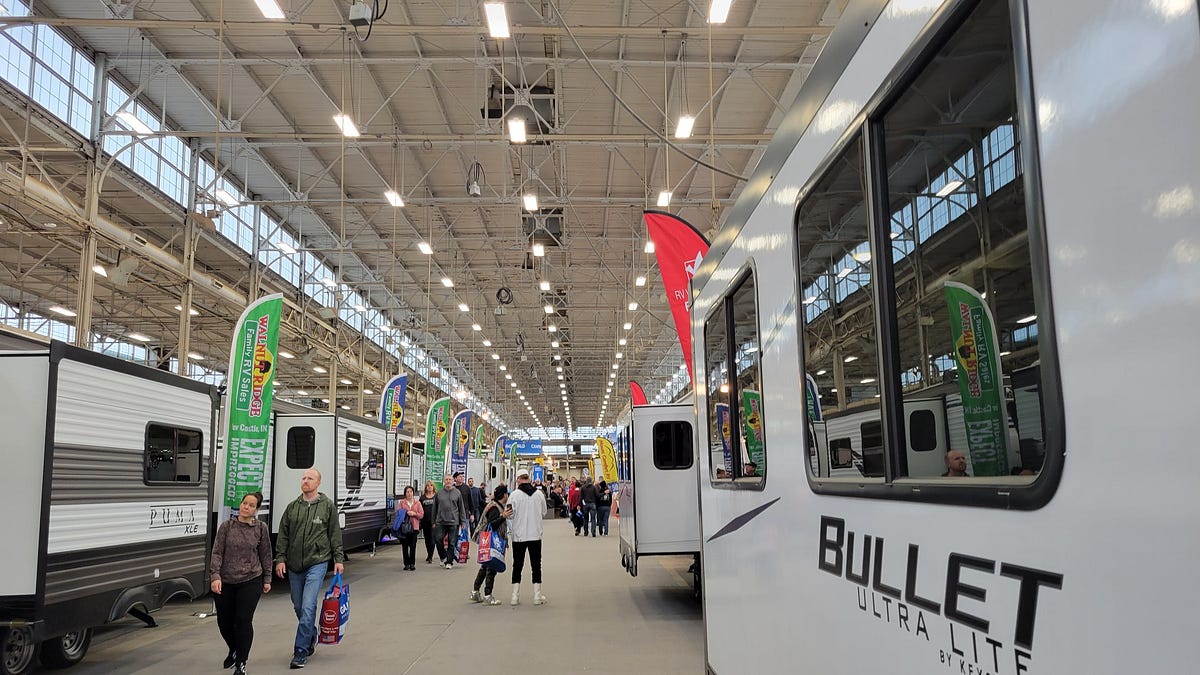 Date Night At the RV Show - by Sarah Styf - On the Journey