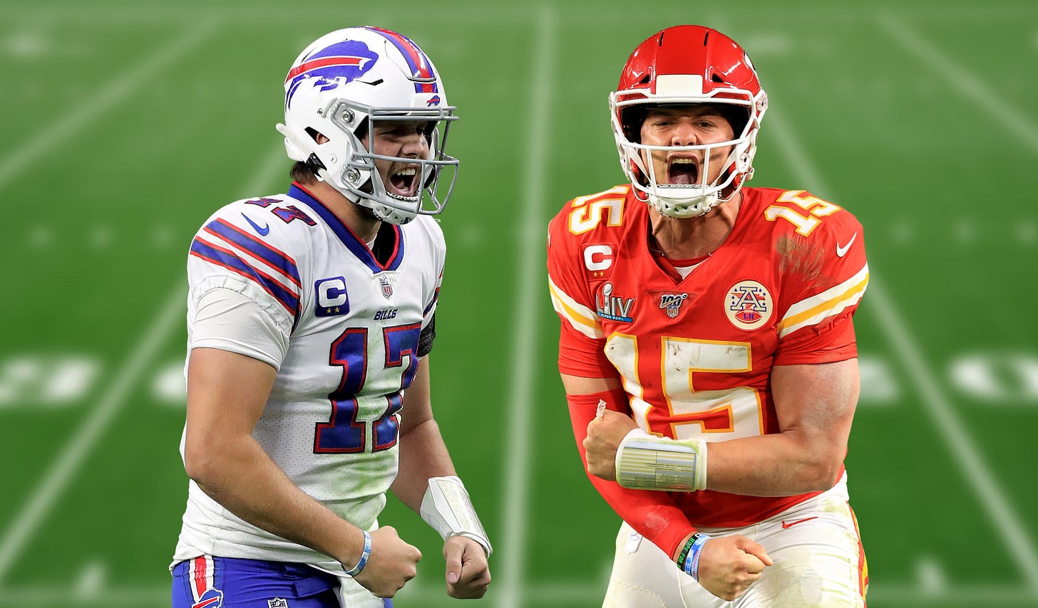 Patrick Mahomes vs. Josh Allen: The NFL's Richest Rivalry - Boardroom