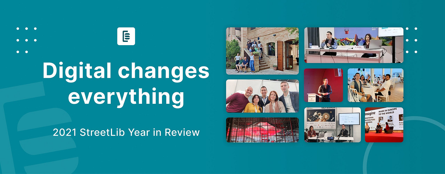 2021 StreetLib year in review 2021 StreetLib year in review