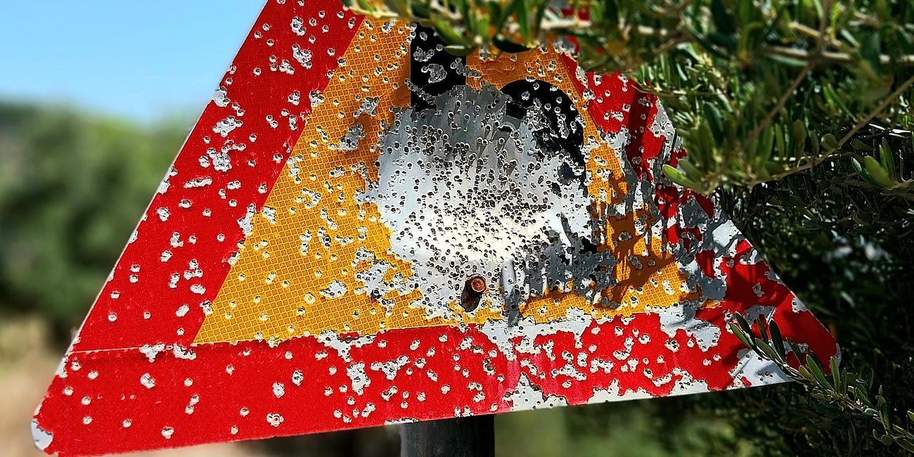 'Bloody Scary Road!' 