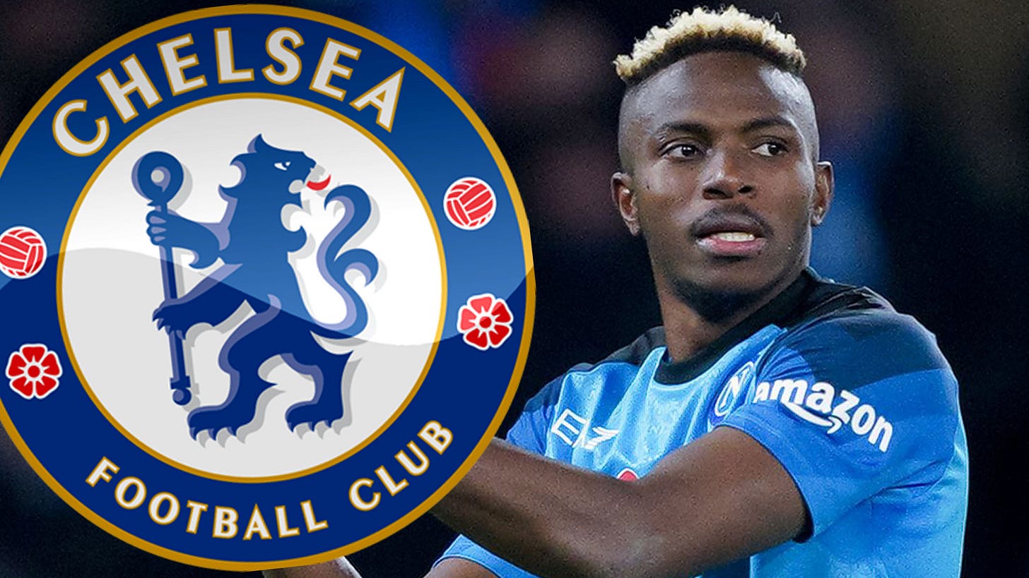 Chelsea to rival Man Utd in race for Napoli star Victor Osimhen and could  break transfer record despite splashing £606m | The Sun