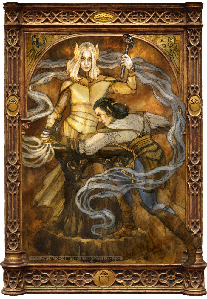 Annatar (Sauron), Celebrimbor and the Craft of Ring-making. Soni Alcorn-Hender
