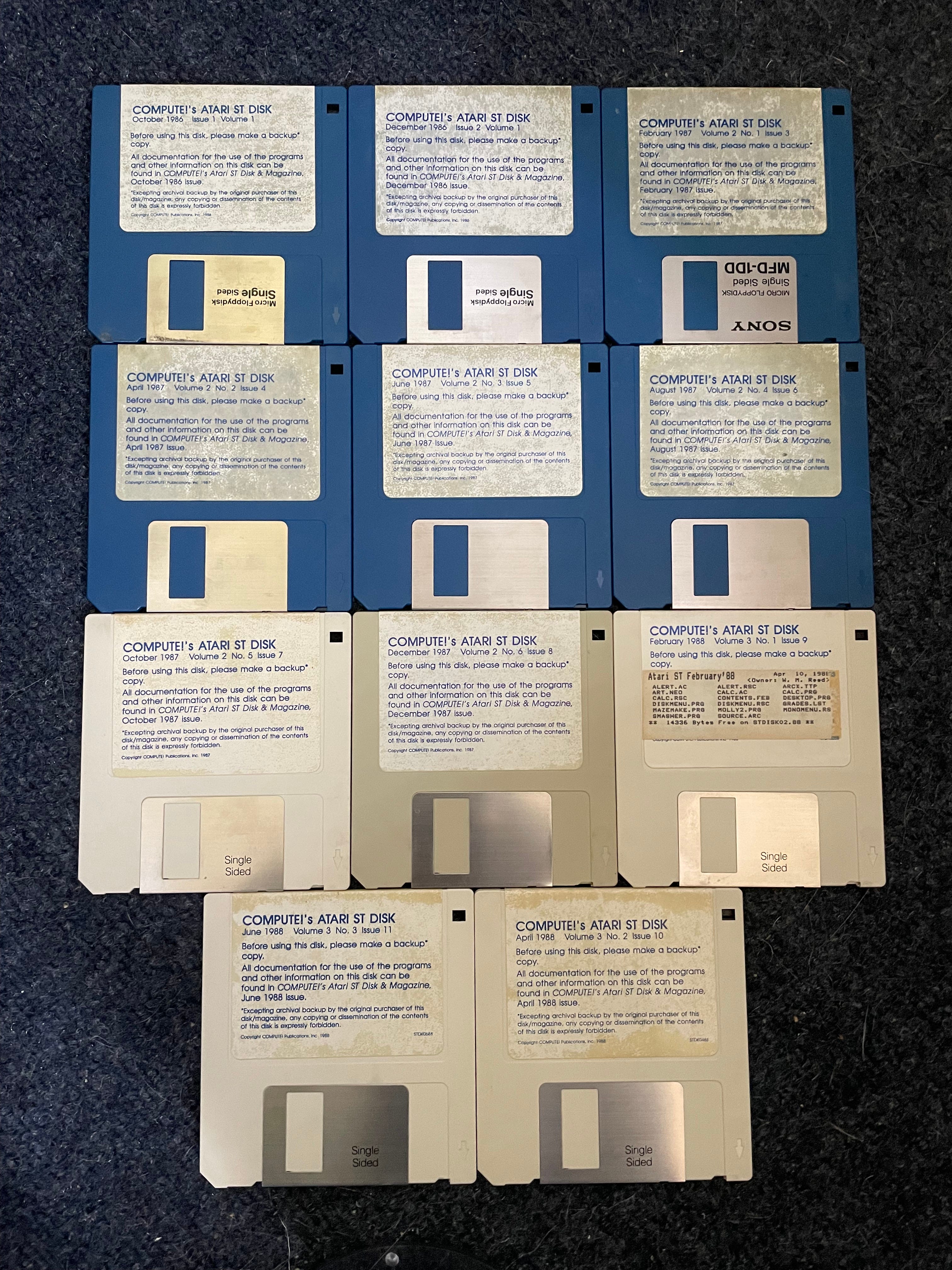 Disks for Compute's Atari ST Disk & Magazine