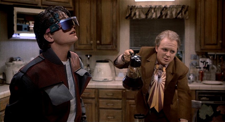 Back to the Future Part II (1989) | Sci-fi interfaces