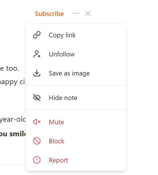 Substack Mute Button