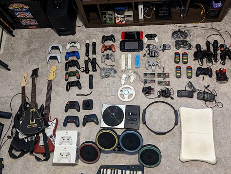 Lots of controllers!