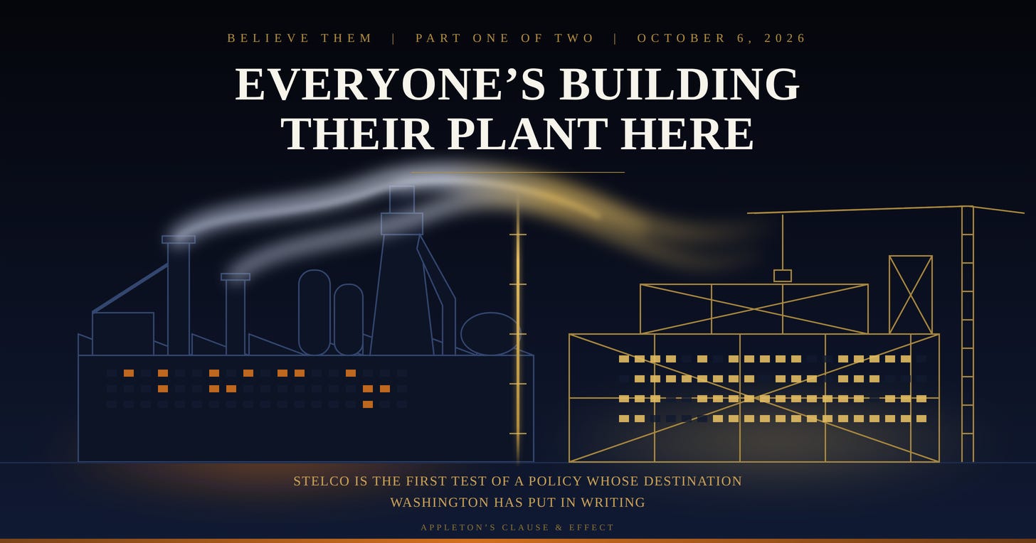 Believe Them: Everyone’s Building Their Plant Here