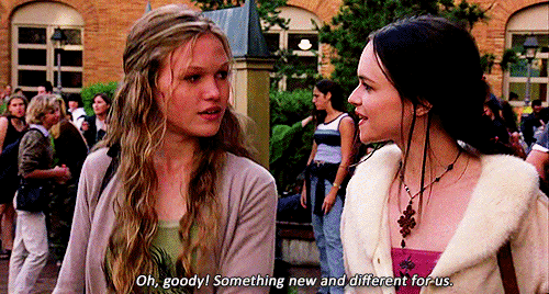 Friend: "Oh Goody! Something new and different for us!"