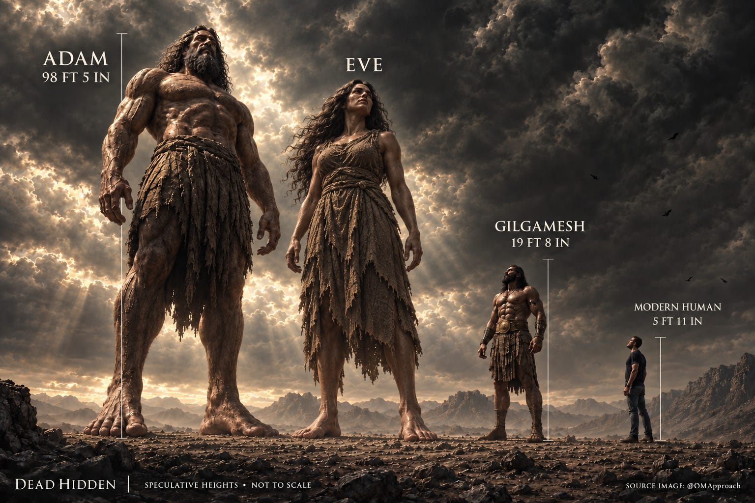 How Tall Were Adam and Eve